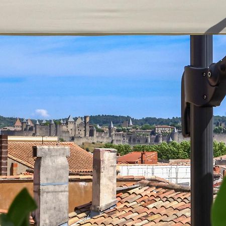 La Terrasse Tapaja Vue Conciergeriedamecarcas Διαμέρισμα Καρκασόν Εξωτερικό φωτογραφία