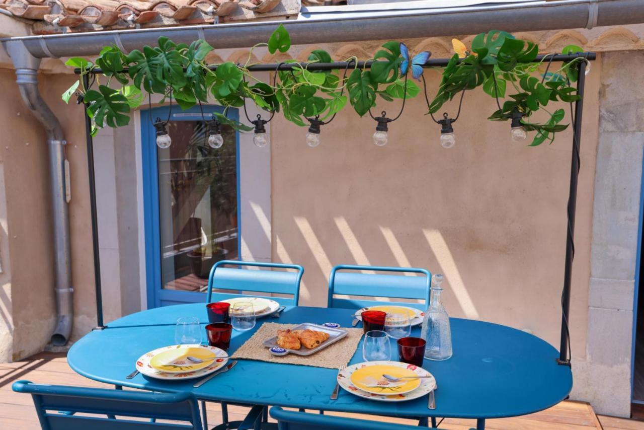 La Terrasse Tapaja Vue Conciergeriedamecarcas Διαμέρισμα Καρκασόν Εξωτερικό φωτογραφία